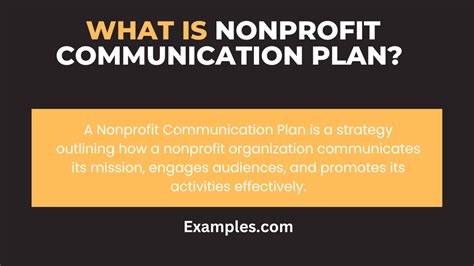 Nonprofit Communication Plan - 19+ Examples, How To Build