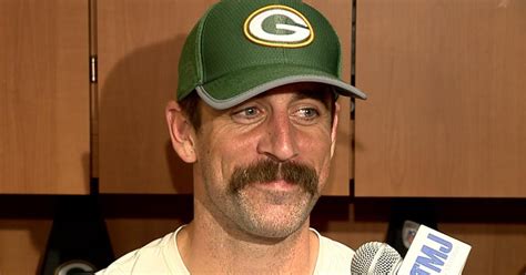 Aaron Rodgers' New Mustache Could Lead the Packers to a 16-0 Season