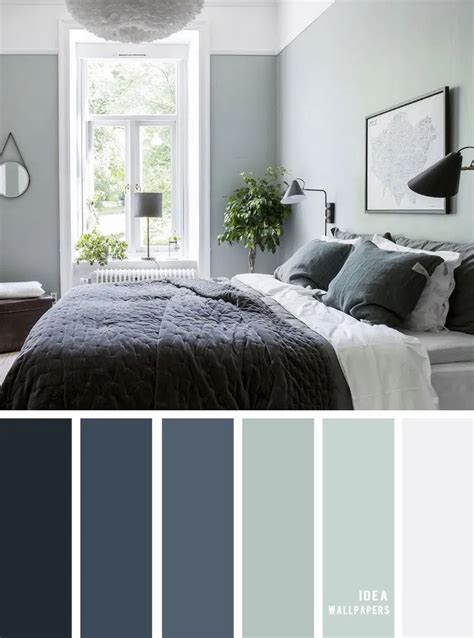 colour palette, white, grey, timber, black - Google Search | Blue bedroom colors, Beautiful ...