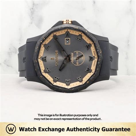 Corum Admiral Rubber 395.600.92/F371 AN10 Black And Gold | Watch ...