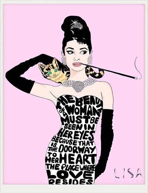 Free Shipping Custom Funny Painting Audrey Hepburn Vintage Posters and ...