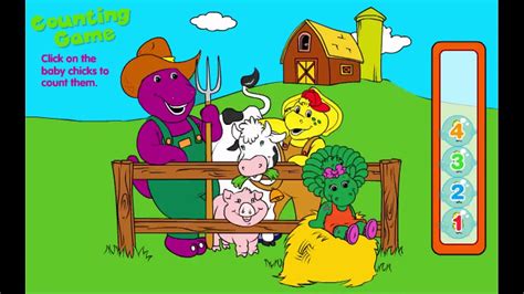 Barney & Friends Count with BJ Animation Sprout PBS Kids Game Play ...