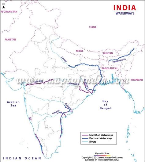 √ Inland Waterways Map East Coast
