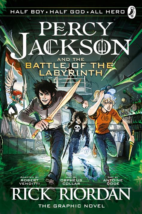 Percy Jackson And The Battle Of The Labyrinth: The Graphic Novel (Book ...