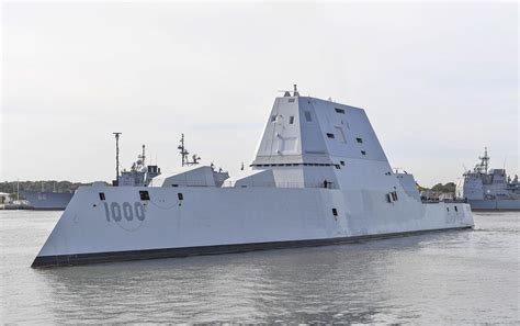 The USS Zumwalt can't afford its own $800,000-per-round ammo