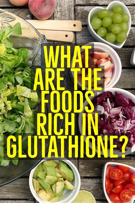 What are the foods rich in glutathione? | Food, Stress relief food, Immune boosting foods