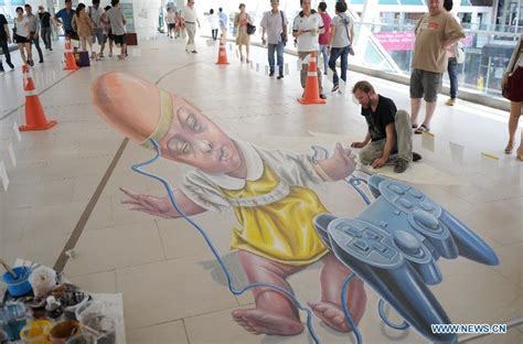 3d Paintings On The Ground