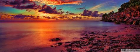 Life Love Hope Dream Sunset Facebook Cover Photo