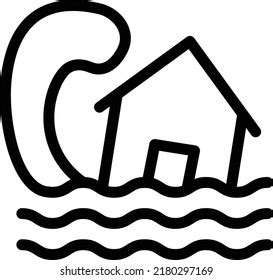 Flood Vector Illustration On Transparent Backgroundpremium Stock Vector (Royalty Free ...