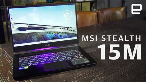 MSI Stealth 15M Review: Slim, Light, And Loud The Verge, 50% OFF