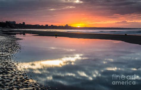 Canford Cliffs Beach At Sunrise Photograph by Phil Wareham