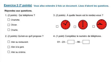 French Delf A1 Junior Sample Papers - example papers