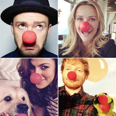 Celebrities Share Red Nose Day Pictures on Social Media | POPSUGAR ...