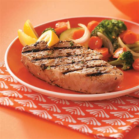 Grilled Tuna Steaks for Two Recipe | Taste of Home