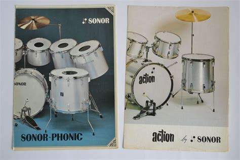 Sonor, Drum Kits, Phonics, Drums, Brochure, Catalog, Musicals, Multi Color, Manufacturing