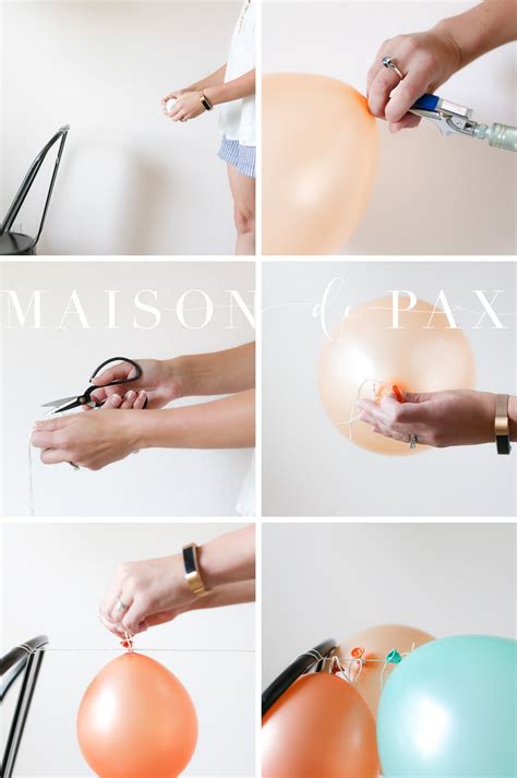 How to Make a Balloon Garland - Maison de Pax