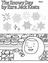 Snowy Day Ezra Jack Keats Coloring Pages sketch template