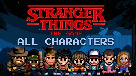 Stranger Things: 1984 - All Characters + Abilities - YouTube