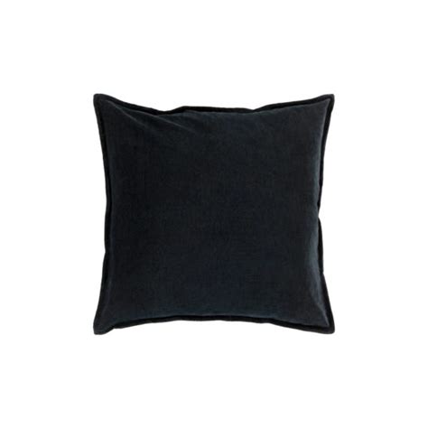 Velvet Pillow (Black) | Event Trade Show Furniture Rental | FormDecor