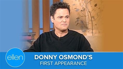 Donny Osmond’s First Appearance - The Global Herald