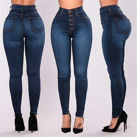 Pantalones Jeans Vaqueros De Mezclilla Colombianos Levanta Cola Ropa De Mujer | eBay