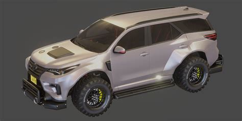 Fortuner Off Road Kit 3D model | CGTrader