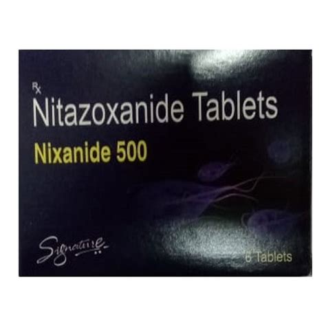 500 mg Nitazoxanide Tablets at Rs 120/strip of 6 tablets in Nagpur | ID ...