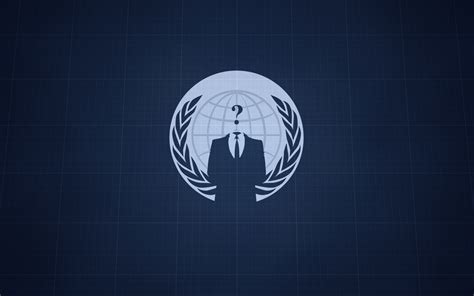 🔥 Download Wallpaper With The Anonymous Hackers Logo Enjoy This by @michaelav | Anonymous Logo ...