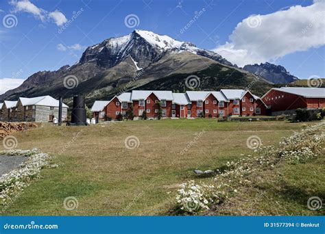 W Route Trekking Start - Refugio Torres Stock Photo - Image of paine ...