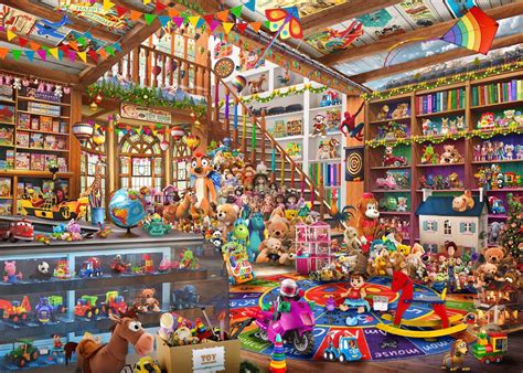 Toy Shopping - Premium Puzzle! , 1000 Pieces, Brain Tree | Puzzle Warehouse