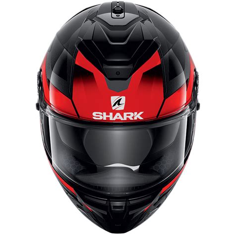 Shark Spartan Gt Carbon Shestter Helmet Red HE7005EDRA Full Face Helmets | MotoStorm