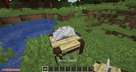 Corail Woodcutter Mod (1.21.1, 1.20.1) - A Sawmill for Wooden Recipes - 9Minecraft.Net