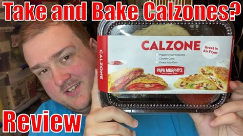 Papa Murphy's: New Pepperoni & Mozzarella Calzone Review - YouTube