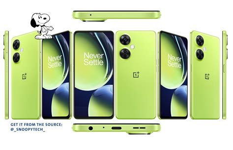 OnePlus Nord CE 3 Lite 5G HD renders leak along with spec sheet ...