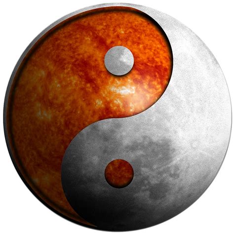 Yin Yang Moon Sun - Illustration | Yin Yang is a Chinese sym… | Flickr