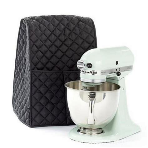 Stand Mixer Cover, Dustproof Kitchen Aid Mixer Covers Waterproof Protective Covers, Black ...