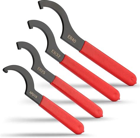 Ocasar Coilover Wrench Spanner, 4PCS Non-Slip Spanner Wrench Set ...