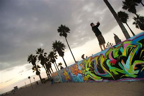 Venice Beach Boardwalk, Los Angeles, CA - California Beaches