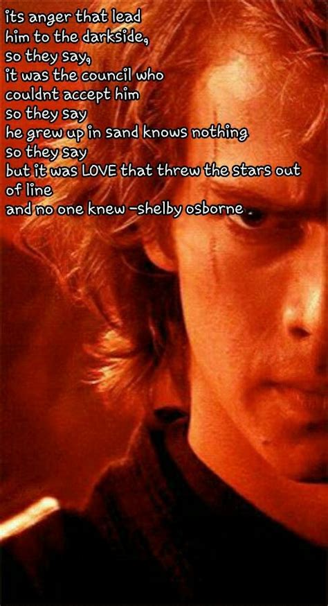 Poem by slo Instagram maf29slo Quotes star wars anakin skywalker | Star ...