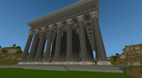 For your consideration: A Large Roman Temple : Minecraft