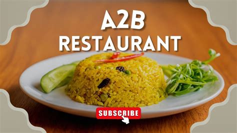 A2B restaurant- Near Chennai - YouTube