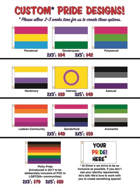 Custom Pride Flag Generator - Printable Form, Templates and Letter