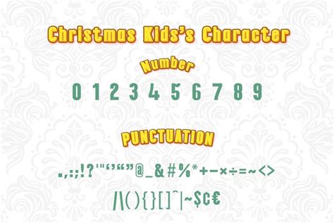 Christmas Kids Font Free Download - FreeFontDL