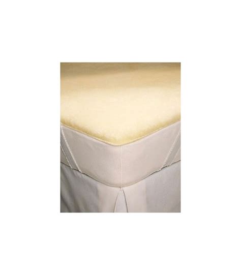 Sheepskin Wool Mattress Pad - Queen Size: Sheepskin Town