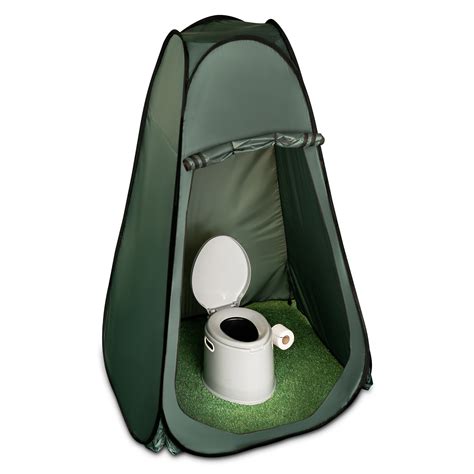 POP UP PRIVACY TENT / PORTABLE TOILET / 20L SOLAR SHOWER / CAMPING WC ...