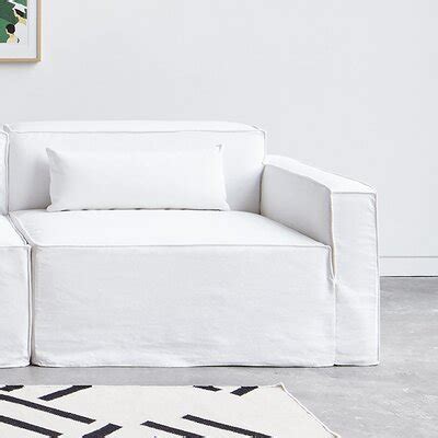 White Sofa Slipcovers You'll Love in 2020 | Wayfair