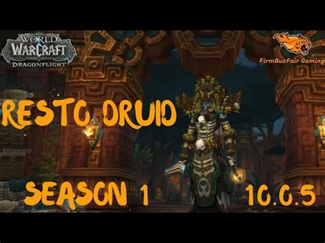 WoW - Resto Druid build and guide Mythic Plus, Rotation and Tips ...