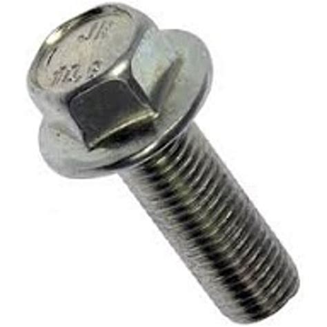 M6-1.0 x 20 MM J.I.S 50 Small Head Metric Hex Flange Bolts Grade 10.9 ...