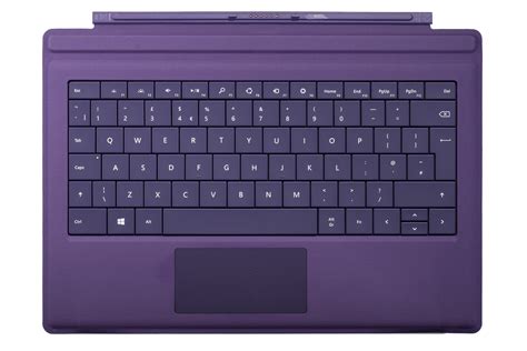 Keyboard Surface Type Cover Pro 3 Purple Grade B (British) | Computers \ Surface \ Keyboards ...