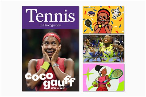 Art Postcards For The "Coco Gauff: 2023 US Open" Issue – Tennis In Photographs